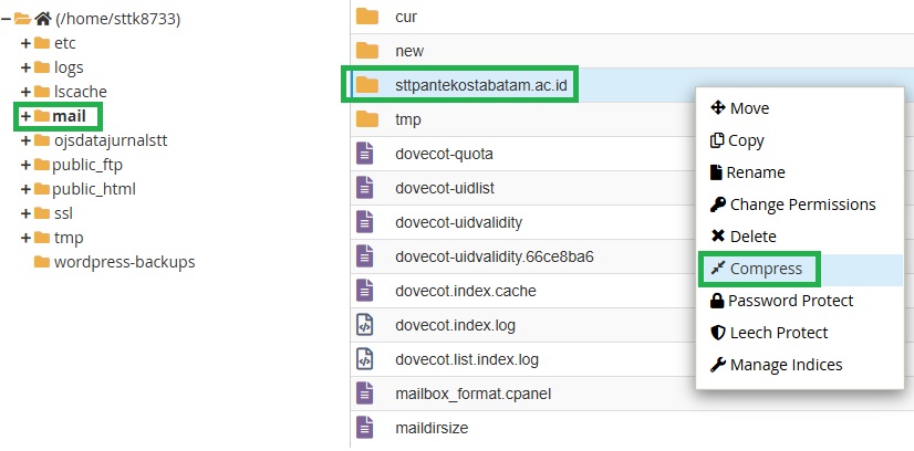 cara migrasi email antar cpanel