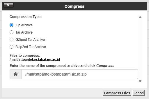 cara pindah email antar cpanel