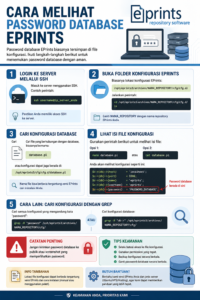 Bagaimana cara melihat password database eprints
